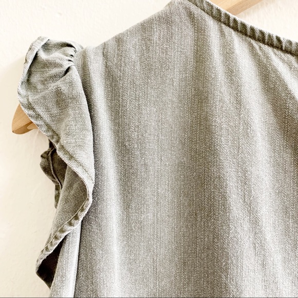 Sold ❣️Old Navy Flutter Sleeve Olive Jumpsuit - Picture 11 of 15